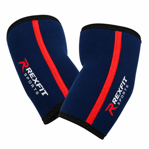 Manchons de coude en néoprène sur mesure pour le sport, la remise en forme, l'entraînement en salle de sport, fournisseur OEM ODM, marque privée - Product Image 2
