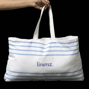 ถุงช้อปปิ้งผ้าฝ้ายพิมพ์ลาย 100% ผลิตตามขนาดที่กำหนด ผลิตโดยผู้ผลิตจากอินเดีย ผ้าฝ้ายแห้งเร็ว 100% OEM - Product Image 2