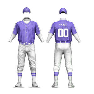 Camiseta de Béisbol Transpirable de Alta Calidad con Logotipo Personalizado, de Secado Rápido, con Dos Botones, Mangas Cortas, para Hombre y Mujer, Tallas Grandes - Product Image 1