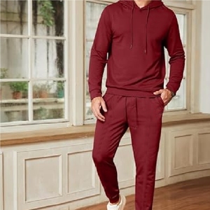 Survêtements personnalisés pour hommes avec logo, ensembles de jogging à marque privée, survêtement en molleton de coton premium pour homme, 100% coton - Product Image 4