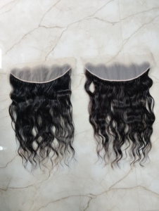 Yamuna Enterprises 13x4 13x7 Cabello Remy Virgen Indio Natural Rizado con Encaje Frontal HD, 100 Piezas - Product Image 3