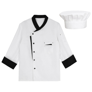 Chaquetas de Chef de Alta Calidad en Lona, Nuevas, Modernas, de Manga Larga/Corta, Cómodas, Unisex, Uniformes para Restaurante y Hotel - Product Image 5