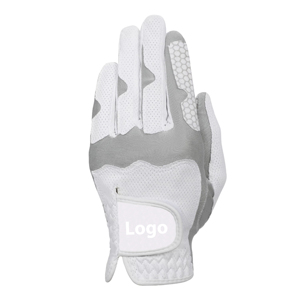 Gants de golf en cuir Cabretta de classe A, en peau de mouton, avec logo personnalisé, qualité supérieure, antidérapants, protection UV, imperméables, poignées confortables - Product Image 4
