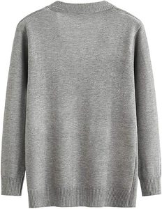Women Solid Computer Knit Cable Knit <b>Turtleneck</b> <b>Sweater</b> High Neck Long Sleeve Pullover 100% Polyester Casual Winter Wholesale - Product Image 3