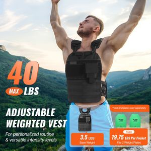 Gilet Ponderato Regolabile per Uomini e Donne, Opzioni da 20kg e 10kg per Allenamento e Workout - Product Image 2
