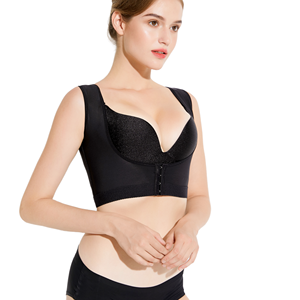 Corset respirant de style quotidien pour la récupération après une augmentation mammaire, corset gainant et ajustable anti-affaissement - Product Image 3