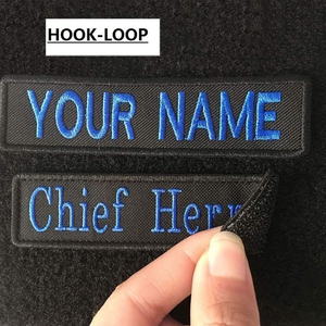 Parches de Nombre Bordados Personalizados, Etiquetas Personalizadas de Tela Twill, Logotipo Personalizado, Uniformes, Bolsas, Chalecos, Chaquetas, Camisas de Trabajo, Guantes, Gorras - Product Image 4