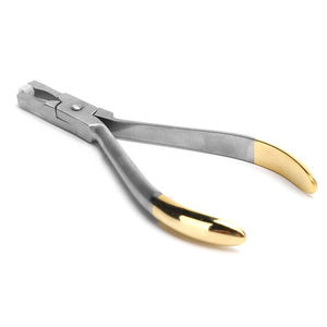 DIVIED INTERNATIONAL 2024 Wholesale Dental Premium Wire Bending Cutting <b>Pliers</b> Customized Orthodontic Serrated Tip ManualCE ISO - Product Image 5