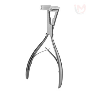 Pinzas para Extensiones de Cabello con Cinta Adhesiva de Acero Inoxidable de 4.5cm, Herramienta Profesional para Salón de Belleza IMANS ENTERPRISES IE-HX-0155 - Product Image 4