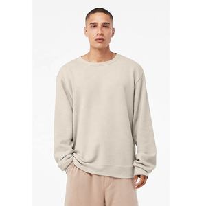 Bella toile bruyère poussière couleur tricots usine hommes personnalisés hommes élégant tricots décontracté col rond sweats unisexe pull - Product Image 3