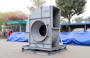 Ventilateur centrifuge à entraînement par courroie CT3 en acier/inox pour l'extraction de poussière industrielle CPL-8-1350I électrique avec cordon, provenant d'une usine au Vietnam - Product Image 2