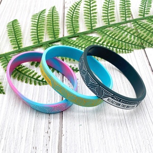 Pulsera de goma personalizada de alta calidad Pulsera de silicona Pulsera - Product Image 3