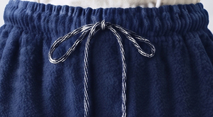 Women Oversize <b>Trouser</b> Full Length Baggy Loose Fit Mid Drawstring Waist 100% Cotton Fleece Winter Street Wear <b>Joggers</b> Ladies - Product Image 4