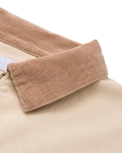Men's Beige 12 Oz Heavy Duty Canvas <b>Worker</b> <b>Jacket</b> Custom Lined Casual Streetwear Work <b>Jacket</b> - Product Image 6