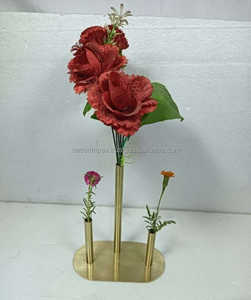ชุดแจกันดอกไม้สีเขียวดอกกุหลาบสีแดงชุด3ใบสำหรับตกแต่งสวนในบ้านขายตรงโรงงานหรูหรากระถางต้นไม้กลางแจ้งในร่ม - Product Image 4