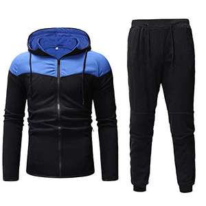 Chándal Personalizado Informal para Correr, Chándal de Forro Polar Cálido, Ropa Deportiva de Invierno, Chándal de Dos Piezas, Sudadera con Capucha y Pantalones Deportivos de Algodón y Poliéster - Product Image 4