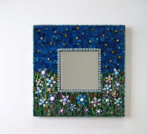 Home Decor Display Stand Floral Pattern Decorative Border Gift Item bulk Luxury Mosaic Picture <b>Frame</b> Photo Holder Tabletop - Product Image 4