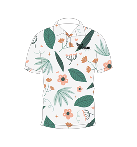 เสื้อโปโลพิมพ์ลายทรอปิคอลแบบกำหนดเอง แขนสั้น สวมใส่สบาย เหมาะสำหรับกอล์ฟ เทนนิส ชุดทีมฤดูร้อน - Product Image 6