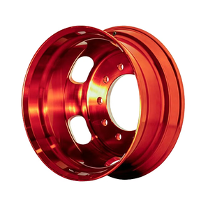 New 9x24.5 Chrome Aluminum Alloy <b>Wheel</b> for Truck Trailer Lightweight Durable High Performance Rim - Product Image 3