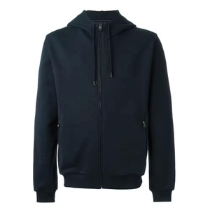 Custom OEM High Quality Casual Streetwear Drawstring Hooded Sweatshirt Wholesale Zip Up <b>Hoodie</b> - Product Image 1