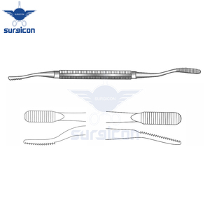 Lime à os Miller-Colburn, longueur 18 cm / 7 pouces, largeur 6 mm et 5 mm, instrument chirurgical à double extrémité pour le modelage osseux - Product Image 4