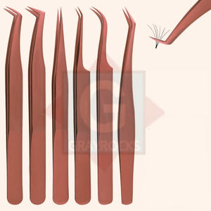 ชุดแหนบต่อขนตาพร้อมกล่องแม่เหล็กสวยงาม โลโก้สั่งทำได้ อุปกรณ์เสริมความงาม เครื่องมือติดขนตา - Product Image 2