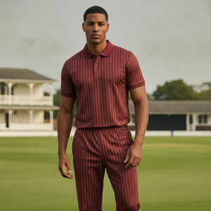 Uniforme de críquet personalizado de alta gama al por mayor, jersey transpirable con impresión por sublimación, ropa deportiva de alto rendimiento. - Product Image 5