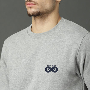 Sweat-shirt pour homme à prix d'usine, design de logo personnalisé, basique, vente en gros, best-seller, faible MOQ - Product Image 5