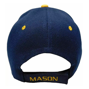 Gorra de Béisbol Masónica Azul Marino Bordada Ajustable, Gorra de Béisbol con Bordado de Letras, Estilo Hip Hop, Personalizada - Product Image 5