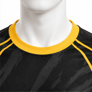 Maillots de football personnalisés pour hommes, respirants, à séchage rapide, à manches courtes, avec logo imprimé par sublimation, pour club et équipe, nouveauté - Product Image 4