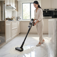 Aspirateur sans fil personnalisé avec fonction autonettoyante, aspirateur intelligent pour sols secs et humides, serpillière pour le nettoyage des sols durs à la maison
