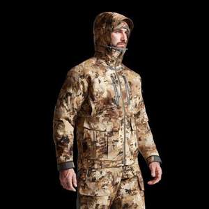 Veste de chasse camouflage OEM personnalisée 2026, chaude et imperméable, camouflage marais, vêtement d'extérieur pour hommes - Product Image 3