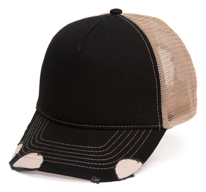 Distressed Washed Hat Custom Logo Embroidery Ready Wholesale Bulk Washed Distressed <b>Cap</b> <b>Vintage</b> Baseball <b>Cap</b> - Product Image 4