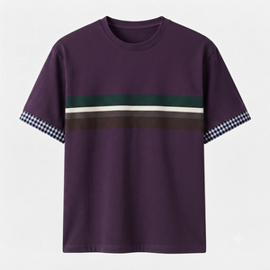 Fabricants de t-shirts OEM, prix de gros bon marché, 100% coton tricoté, 200 grammes, t-shirts vierges personnalisés avec logo imprimé pour hommes - Product Image 3