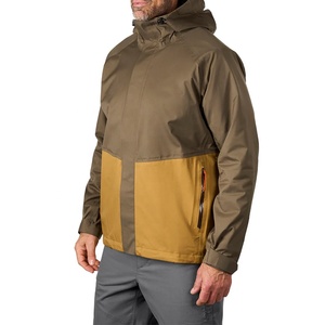 Nouvelle collection – Veste de pluie unisexe à capuche pour la randonnée et l'escalade, respirante, 100 % polyester, coupe-vent, imperméable 3L, avec logo frontal - Product Image 3