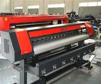 Precio de fábrica, barato, de alta calidad, uso prolongado, impresora ancha de 1,8/1,9 M para Pegatinas de vinilo, impresora Digital eco-solvente