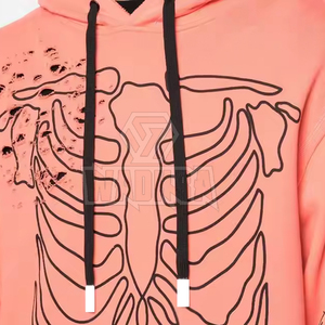 เสื้อฮู้ดดี้ผู้ชายแบบลำลอง ดีไซน์ใหม่ สีสันปรับแต่งได้ ขายดีที่สุด ผลิตจากผ้าฝ้ายผสม แขนยาว - Product Image 6