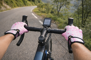 Gants de cyclisme respirants avec paume antidérapante et sangle de poignet légère pour l'entraînement sur vélo de route – Vente en gros - Product Image 2