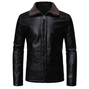 Most Selling Premium Quality <b>Genuine</b> Zipper Leather Jacket Men Motorcycle Leather Jackets Color Men Leather Jacket for Men - Product Image 5