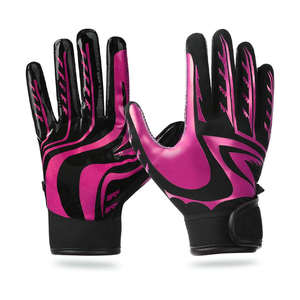 Free Shipping Custom American football gloves Professional football team gloves American football receiver gloves Custom design - Product Image 1
