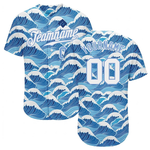 Maillot de baseball pour homme respirant imprimé en mesh léger sans manches à séchage rapide personnalisé pour équipe sportive - Product Image 1
