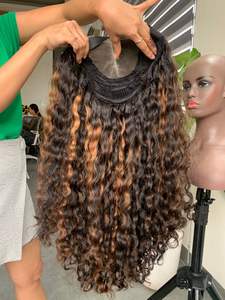 Cheveux bouclés eurasadiens 100 % naturels non traités, cheveux Remy vietnamiens, trame simple, tissage de cheveux 100 % humains, toutes les couleurs disponibles - Product Image 6