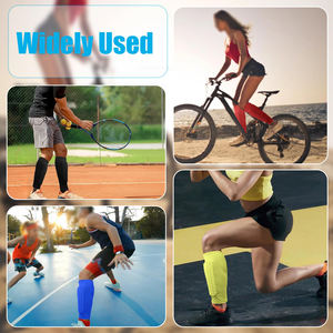 Nuevas Espinilleras de Fútbol Ligeras de Compresión 2026, Transpirables, Protección Profesional, Poliéster/Spandex, con Soporte - Product Image 5