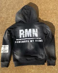 Conjunto de Dos Piezas para Mujer, Primavera 2026, Chaqueta con Logotipo Personalizado en Pedrería, Camiseta, Leggings y Pantalones Acampanados, Chaqueta con Cierre - Product Image 4