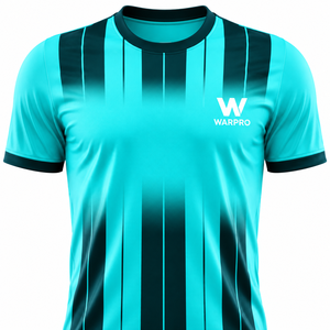 Wholesale Custom Adult Soccer Shirts Solid Latest Design <b>Short</b> Sleeve Anti-Bacterial Breathable 100% Polyester <b>Mesh</b> Fabric - Product Image 4