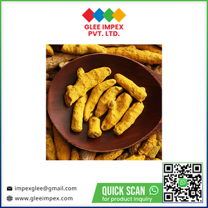 Cúrcuma Cruda Pura Seca Directa de Fábrica, Variedad de Dedos Enteros, Ingrediente Alimentario a Granel de la India - Product Image 6