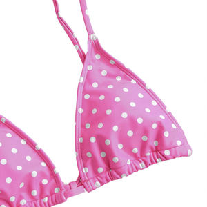 Elegante Conjunto de Bikini con Cuello Halter para Mujer, Estampado de Leopardo, Lentejuelas, Traje de Baño de Spandex y Nailon Premium - Product Image 5