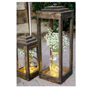 Lanternes en bois fournies par l'usine, lanternes islamiques du Ramadan pour offrir en cadeau, provenant d'un fabricant indien - Product Image 6