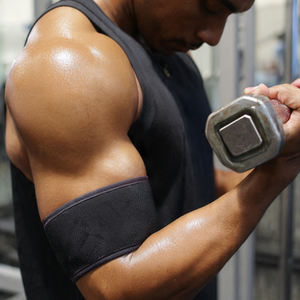 Manchon de compression lesté pour musculation, manchon de compression pour biceps ajusté - Product Image 3