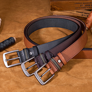 20mm 22mm 24mm Men Casual Alloy Auto Lock <b>Buckle</b> Cow Hide Leather <b>Strap</b> Watch Adjustable Skull Design Durable Genuine Leather - Product Image 6